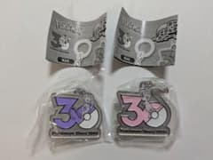 ポケモン30周年 メタルチャームマスコット ミュウ　ミュウツー　 2個セットのサムネイル