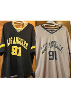 ロサンゼルス 91 半袖Tシャツ 2色セットのサムネイル