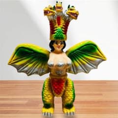 希少 Studio ookii クィーン3ドラ 色気の大怪獣 ソフビ 30cm - メルカリ