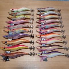 残り2組早い者勝ち アオリイカ 秋イカ エギ 3.5号 20本 - メルカリ