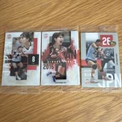 サ*ラ様 バレーボール 日本代表 トレーディングカード 3枚セットのサムネイル