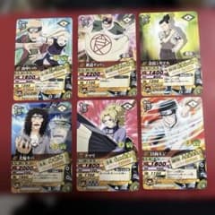 NARUTO ナルト データカードダス 6枚セット - メルカリ