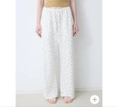 完売】draw Flower Dots Cotton Easy Pants - メルカリ
