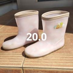 20.0 스미코 구라시 핑크 물방울 무늬 장화