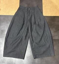 pushpush ワイドストライプスラックスのサムネイル