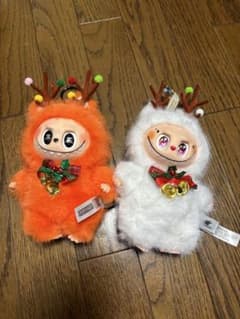 THE MONSTERS クリスマス ぬいぐるみ キーホルダー 2体セットのサムネイル