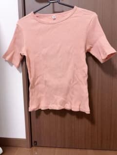 子供用 ピンクの半袖Tシャツのサムネイル