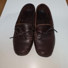 MINNETONKA モカシン デッキシューズ ブラウンのサムネイル