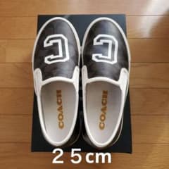 美品【COACH】コーチ スリッポンシューズのサムネイル