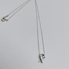 美品】tiffany シルバー ラビン ペンダント ネックレス - メルカリ
