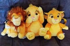 ライオンキング　シンバ ぬいぐるみ　3体セット