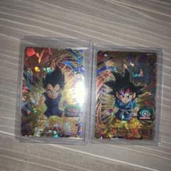 スーパードラゴンボールヒーローズ　孫悟空Jr ベジータJrのサムネイル