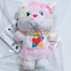 ケアベア ILLIT ソフトキーチェーン ウォンヒ ぬいぐるみ キーホルダー