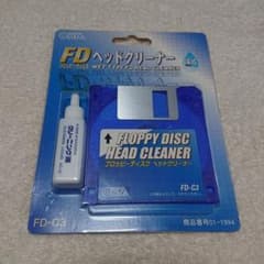 フロッピーディスクヘッドクリーナー OHM製 FD-C3 新品未使用のサムネイル