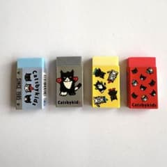 希少！サンリオ 昭和レトロ 80年代 Catsbykids 消しゴム - メルカリ