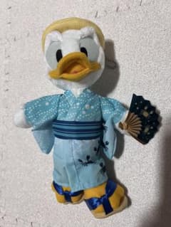 ドナルドダック 浴衣 ぬいぐるみバッジ