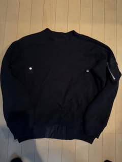 sacai 25AW スウェット　Sサイズ　黒のサムネイル
