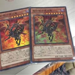 真紅眼の黒炎竜 2枚セットのサムネイル
