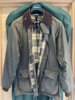 Barbour バブアー BEDALE ビデイル 36 フードカバーハンガー付きのサムネイル