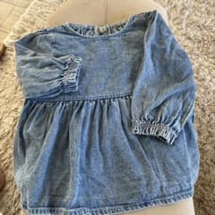 デニムワンピース ベビー服のサムネイル