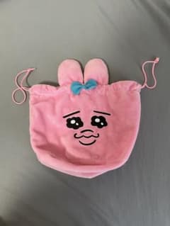 おぱんちゅうさぎ　巾着ポーチのサムネイル