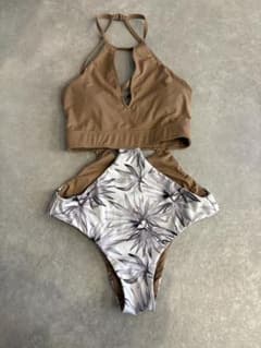 ALEXIA STAM ワンピース水着 ホルターネック Sサイズ - メルカリ