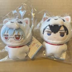 銀魂 みみぐるみ 土方十四郎 坂田銀八 ぬいぐるみ マスコット 3年Z組銀