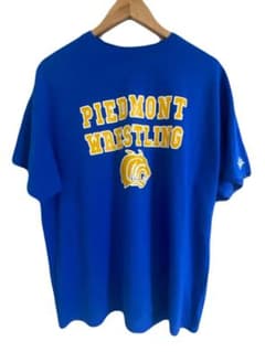 Piedmont Wrestling Tシャツ XL 青のサムネイル