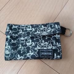 PORTER BEAMS BOY ミッキーマウス 三つ折り財布のサムネイル