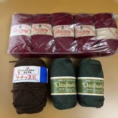 毛糸 まとめ売り ブロンデー他 9玉セット