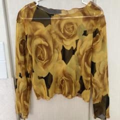 華やかメッシュシャツ・レディースのサムネイル