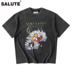 SALUTE WASHED FLOWER VINTAGE SS TEE Tシャツのサムネイル