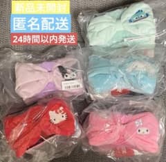 値下げ　サンリオキャラクターズ リボン型ヘアバンス 全5種コンプ キティちゃん