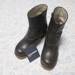 JIL SANDER NAVY ショートブーツのサムネイル