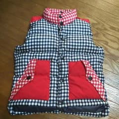 110㎝《キッズ》男女ダウンベストのサムネイル
