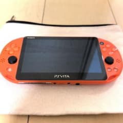 動作確認済】PS Vita 本体 PCH-2000 ネオン・オレンジ SONY - メルカリ