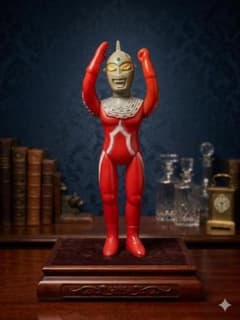 当時物 ブルマァク ウルトラセブン 30cm アイスラッガー尖り　背中薄い記名有 当時物 ブルマァク ウルトラセブン 30cm アイスラッガー尖り 背中薄い