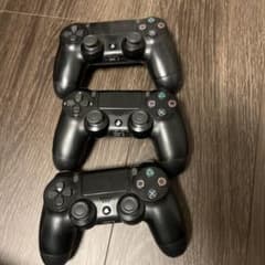 PS4 コントローラー 3個セット　ジャンク品のサムネイル