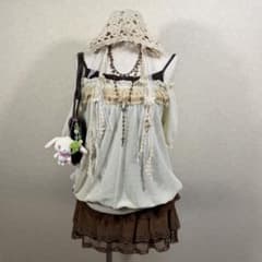 2点 新品axes femme リボントップス y2k 森ガール - メルカリ