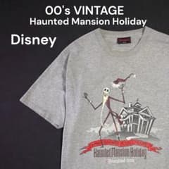 希少00sビンテージDisney ホーンテッドマンションジャック蓄光Tシャツ