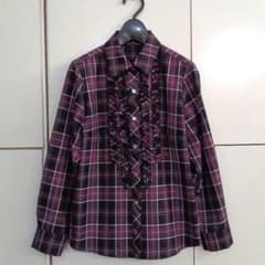 美品 DAKS ダックス チェック シャツ ブラウス ウール100％ 美品 DAKS ダックス チェック シャツ ブラウス ウール100％ - メルカリ