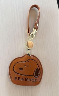 スヌーピー PEANUTS リール付き ルーペ キーホルダーのサムネイル