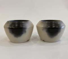 雲華焼火入一双　浅尾宗筌造　茶道具 雲華焼火入一双 浅尾宗筌造 茶道具 - メルカリ