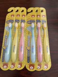 LION EX Kootomo 子供用歯ブラシ 3本セットのサムネイル