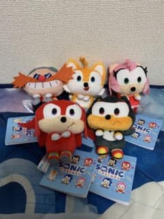 ソニック SONIC＆FRIENDS &youマスコット ぬいぐるみ 5種セット - メルカリ