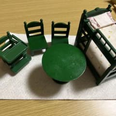 シルバニアファミリー 机 椅子 2段ベットのサムネイル