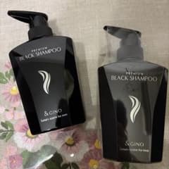 アンドジーノ &GINO プレミアムブラックシャンプー 400ml 2本セット