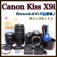 ✨超高画質✨Canon EOS Kiss X9i ダブルレンズ スマホ転送 - メルカリ