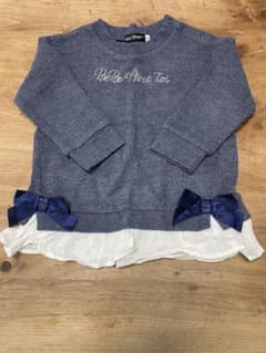 BeBe ニット トップス 90 ネイビーのサムネイル