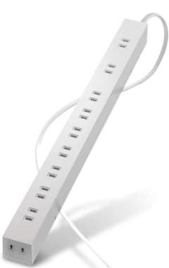 10口電源タップ 5m エレコム ELECOM 新品同様のサムネイル